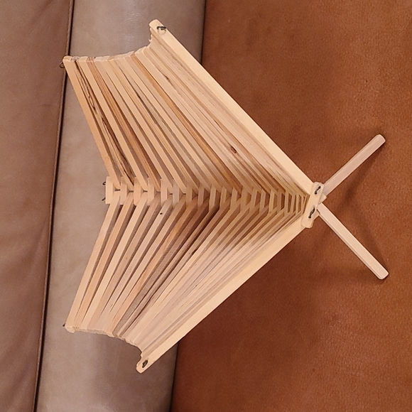 Wooden foldable fruit basket - Picture 6 of 16